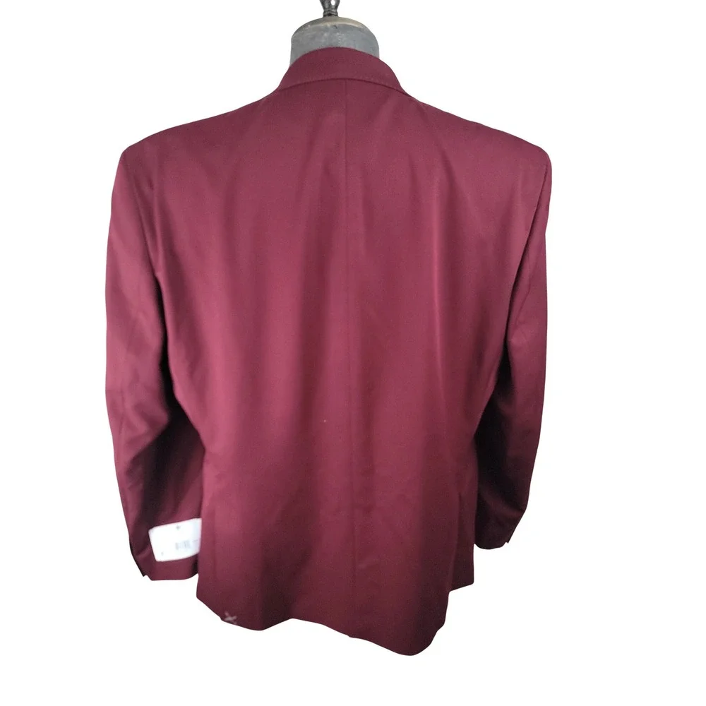 Tayion Sport Coat Mens 44S Red Two Button Modern Fit Blazer Suit Jacket NWT‎
